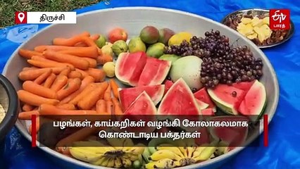"ஹாப்பி பர்த்டே டூ யூ..." உற்சாகமாக பிறந்த நாள் கொண்டாடிய அகிலா யானை - வைரலாகும் வீடியோ!