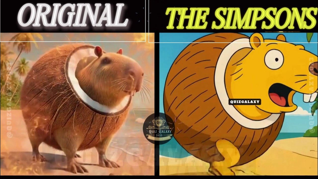 All Brainrot Animals Original vs BRAINROT THE SIMPSONS | Guess the ...
