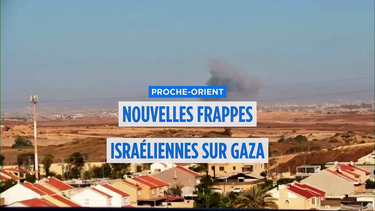 Nouvelles frappes israéliennes meurtrières sur Gaza ce samedi