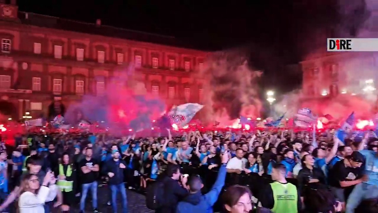 Napoli - CALCIO. NAPOLI FA FESTA AL GOL DI LUKAKU (23.05.25)
