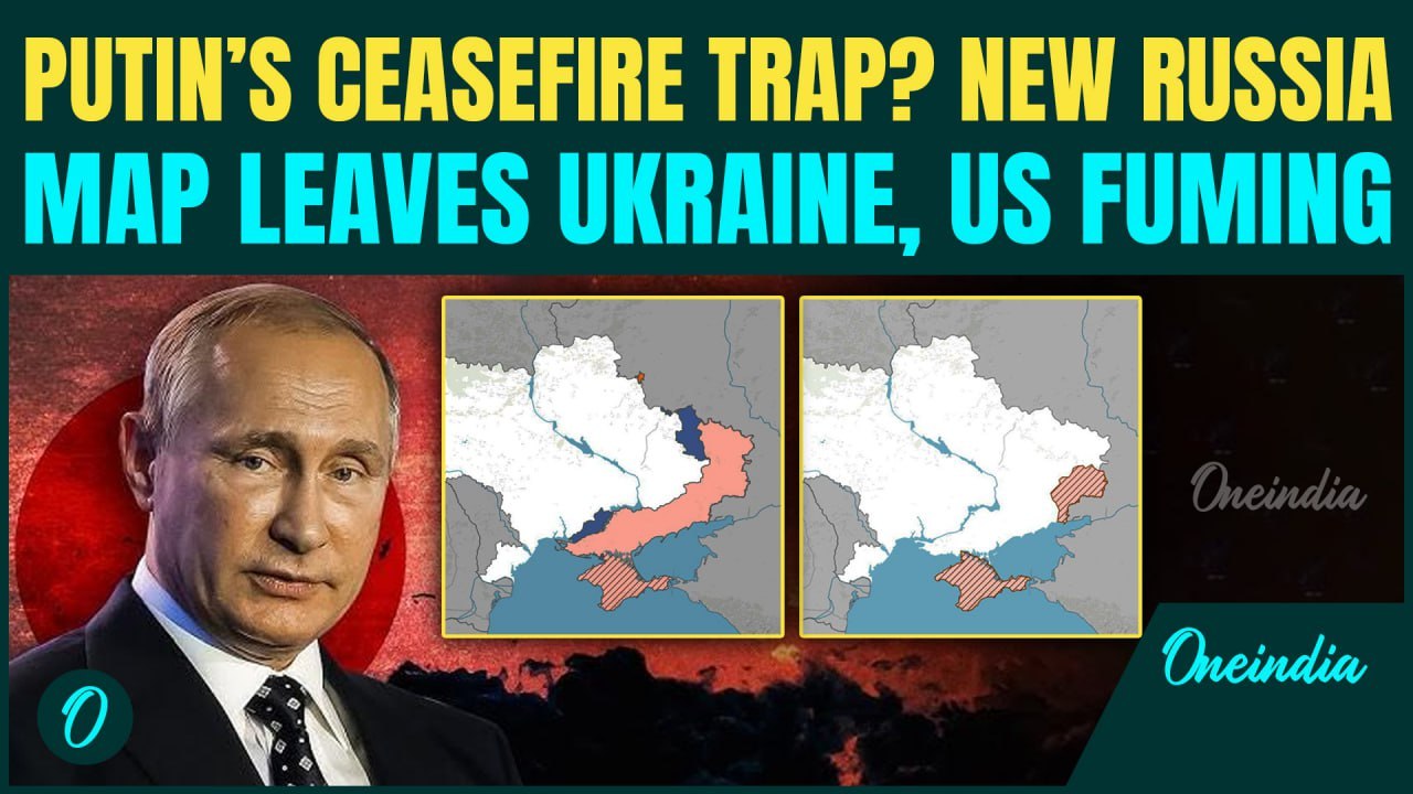 Putin’s Post-War Empire Explained: Russia’s ‘New Ukraine Map’ Threatens US; Strategic Zones Revealed