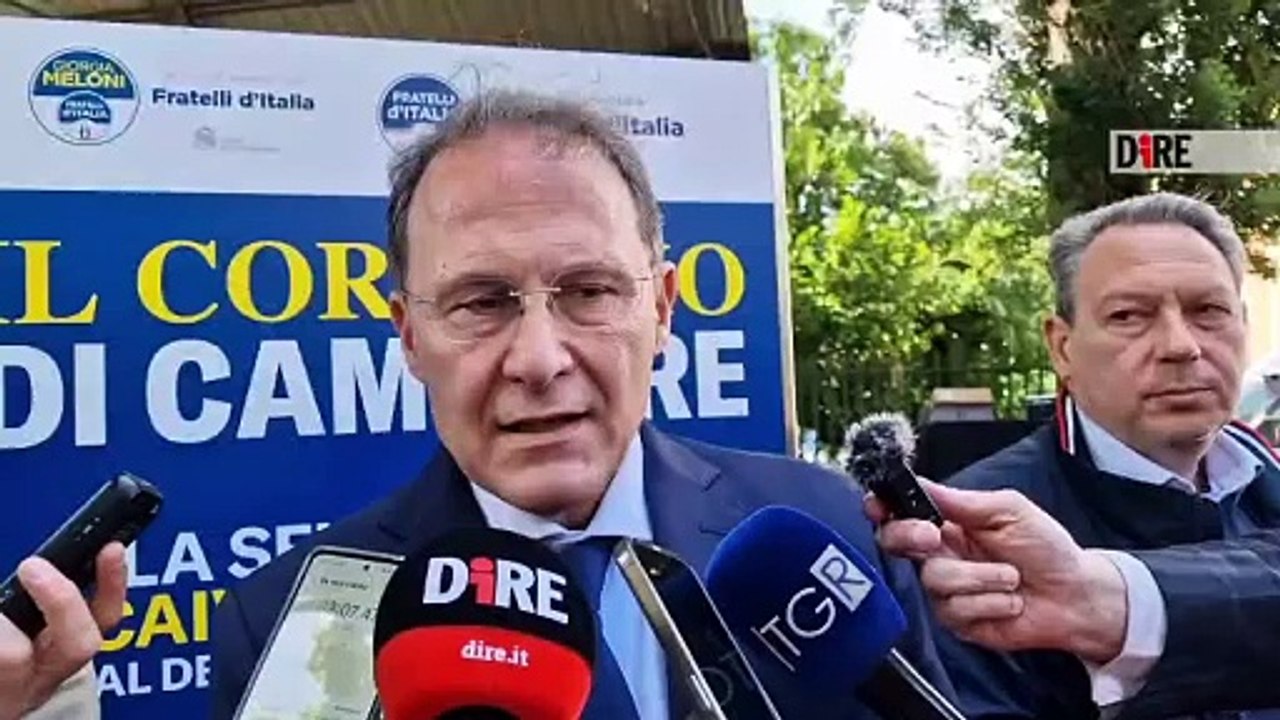 Caivano (NA) - MO. CIRIELLI: ATTUALMENTE NON CRIMINI GUERRA, HAMAS VA SCACCIATA DA GAZA (24.05.25)