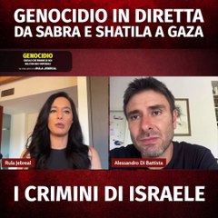Di Battista - Genocidio in diretta: da Sabra e Shatila a Gaza, i crimini di Israele. Le parole di Rula Jebreal (24.05.25)