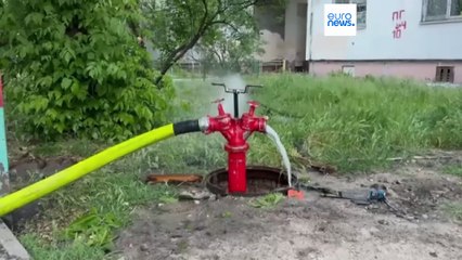 Rosyjski atak dronów i rakiet na Kijów w trakcie wymiany więźniów