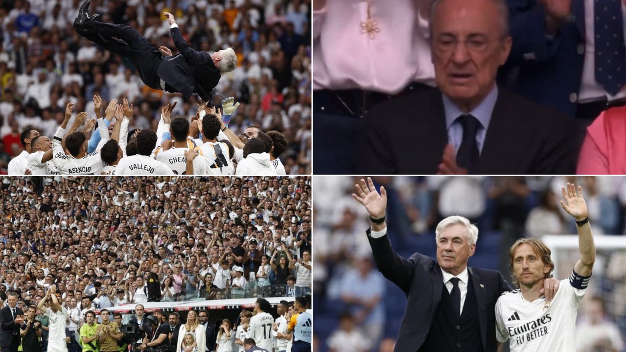 La despedida más bonita del mundo: el Madrid dice adiós a Modric y Ancelotti