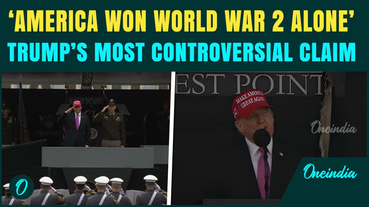 Full Speech: Trump’s Speech to US Army Academy Class of 2025 | ‘U.S to Deal With Russia And China…’