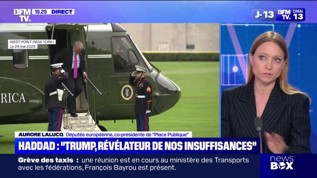 Droits de douane: Ça peut être une opportunité pour l'Union européenne , explique Aurore Lalucq, députée européenne