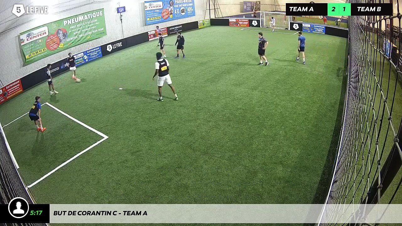 But de Corantin C - Team A