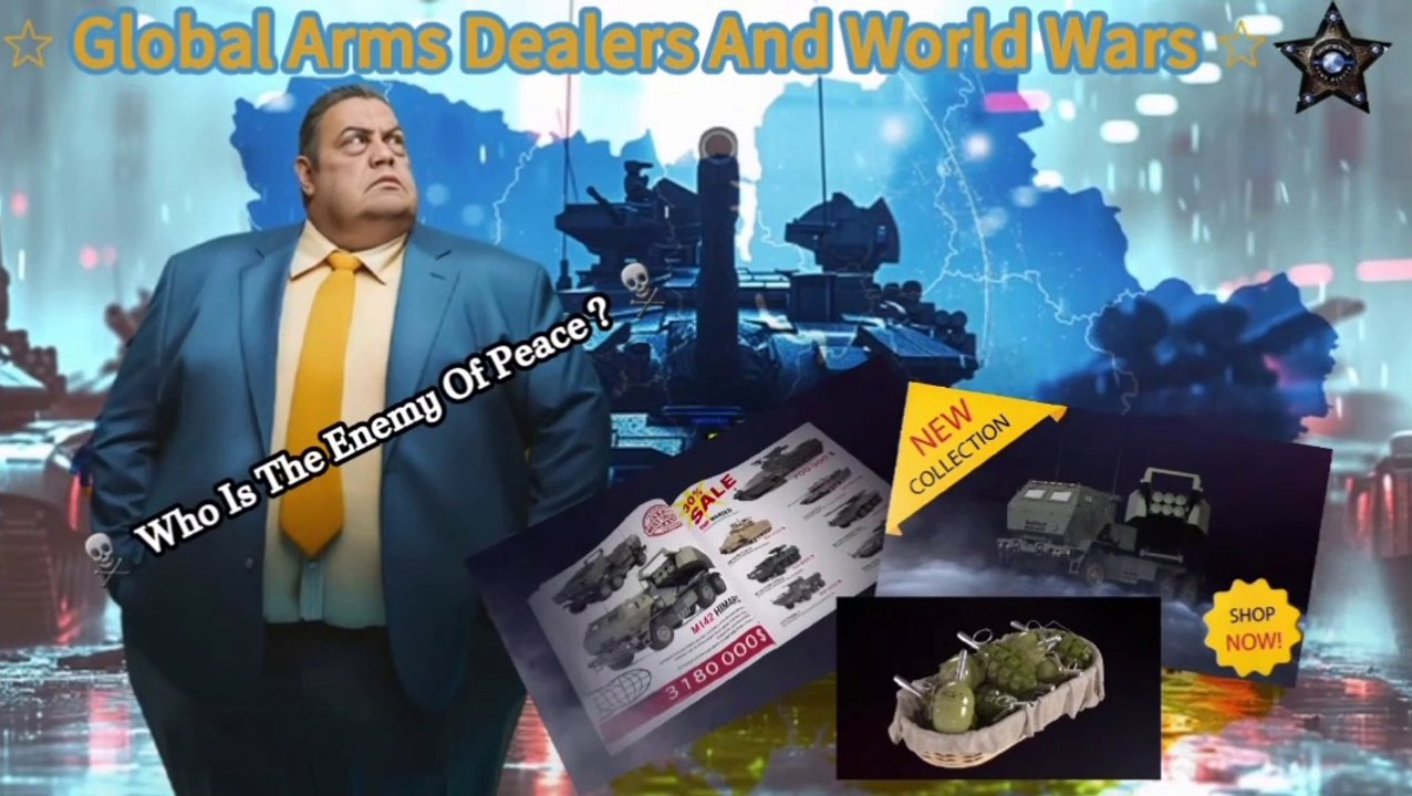✩ Global Arms Dealers And World Wars ✩ ☠️ Who Is The Enemy Of Peace ? ☠️