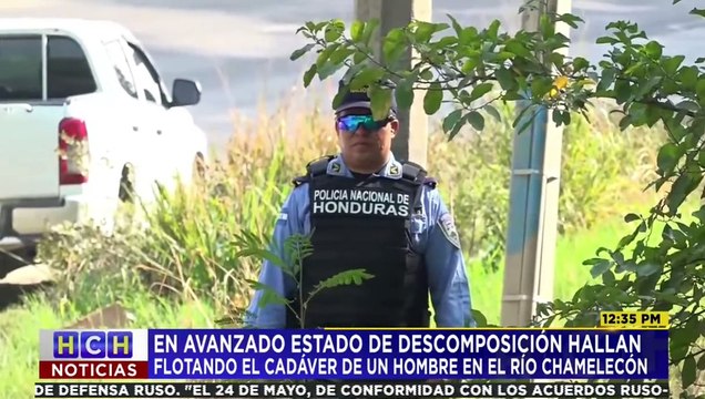 ¡Flotando! Encuentran cadáver de una persona en el río Chamelecón