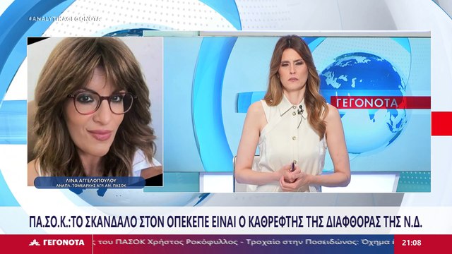 Η αναπληρώτρια Τομεάρχης Αγροτικής Ανάπτυξης ΠΑΣΟΚ Λίνα Αγγελοπούλου στο Star