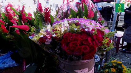 La venta de flores con motivo del día de las madres