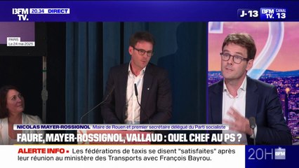 Congrès PS: "C'est clair que le Parti socialiste n'attire pas suffisamment", constate Nicolas Mayer-Rossignol, Premier secrétaire délégué du PS