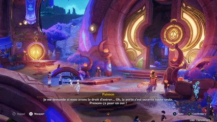 Genshin Impact Chronique Tribale Nathlan Souvenirs regorgeant de couleurs Acte 1 L'appel des Maîtres du vent nocturne