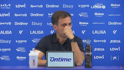 El momento en el que Borja Jiménez rompió a llorar tras el descenso