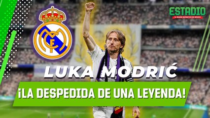 Luka Modrić SE DESPIDE del Real Madrid entre OVACIONES y LÁGRIMAS