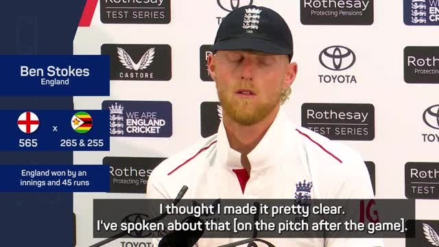 Stokes backs Pope despite calls for him to be dropped