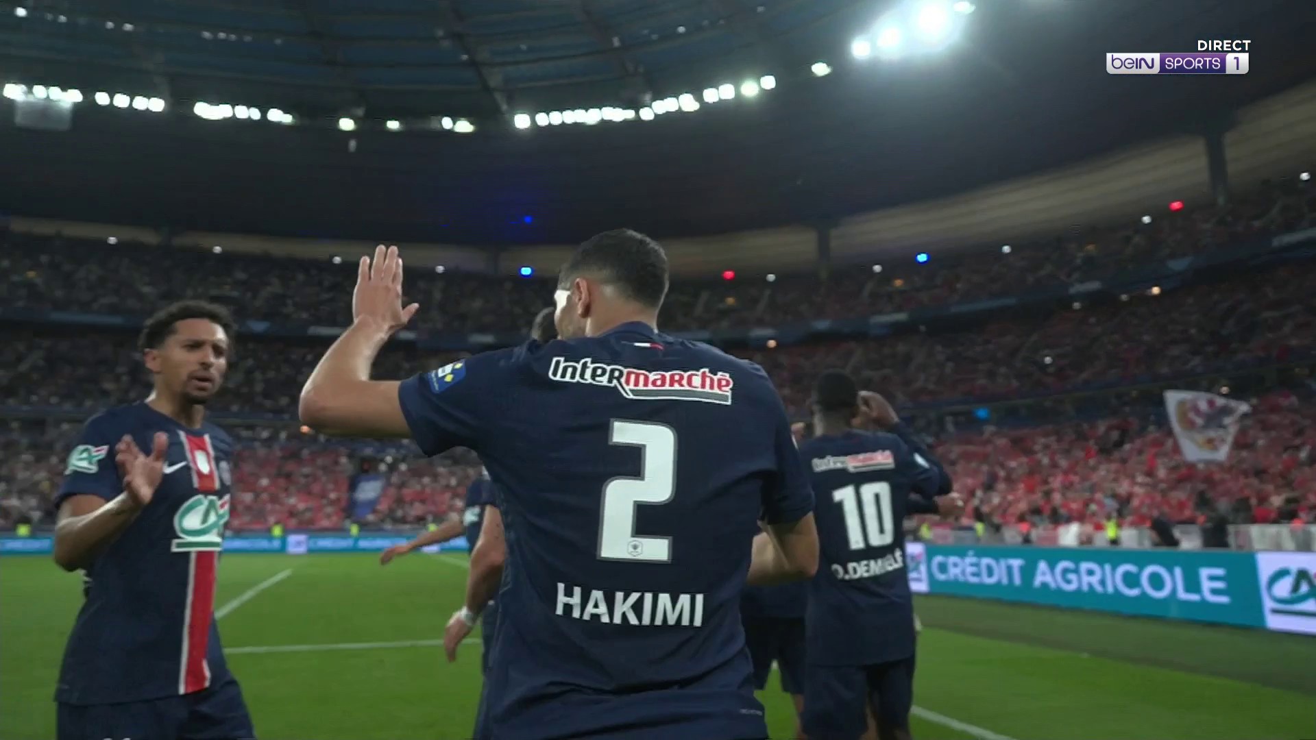 Coupe de France : Achraf Hakimi offre le 3-0 au PSG