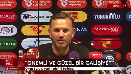 Okan Buruk, yeni hedefini belirledi