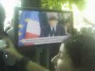 discours du président Sarkozy