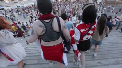 Arsenal fans erupt in wild celebrations after Women’s Champions League TRIUMPH