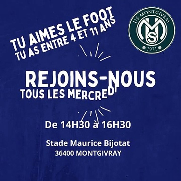 Portes école de foot les mercredis de juin "Ramènes tes potes"