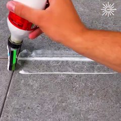 The perfect solution to fix your floor tiles 👍🏻👍🏻