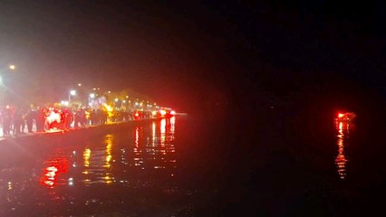 Sinop'ta sarı-kırmızılı şampiyonluk kutlaması