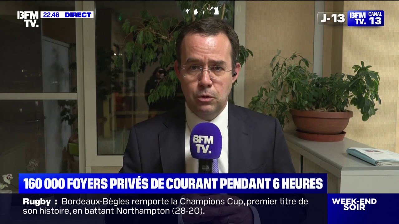 Panne de courant à Cannes: "Je voudrais saluer l'engagement exceptionnel de l'ensemble des services", indique Laurent Hottiaux, préfet des Alpes-Maritimes