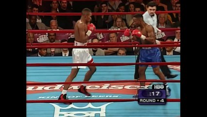 Felix Trinidad vs Pernell Whitaker + Evander Holyfield & Lennox Lewis interview - HBO 2-20-99
