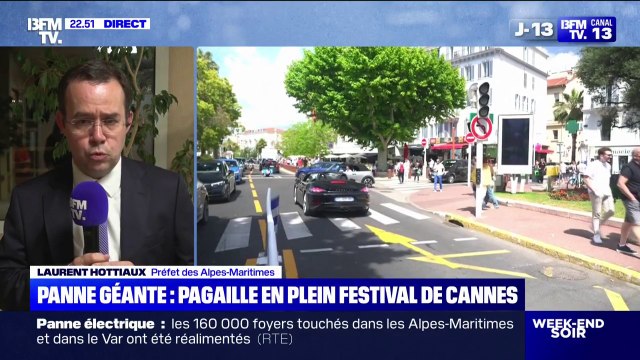 Panne de courant à Cannes: Laurent Hottiaux, préfet des Alpes-Maritimes, indique qu'une enquête est en cours sur deux actes malveillants