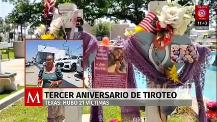 Tercer aniversario de tiroteo en escuela de Texas, dejó 21 víctimas