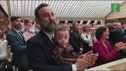 El papa lanza un mensaje a favor del diálogo y la unidad ante la curia