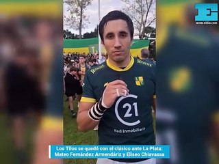 Testimonios | Los Tilos se quedó con el clásico del rugby ante La Plata