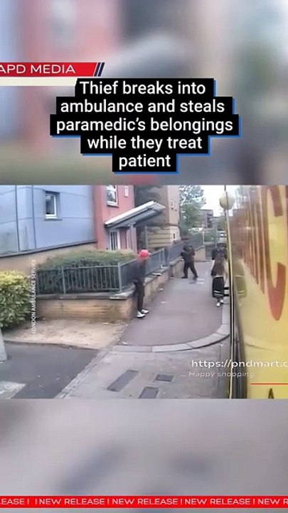 Thief robs paramedic during emergency in Harrow; LAS seeks help ID'ing suspect. #japdmedia #ukcrime