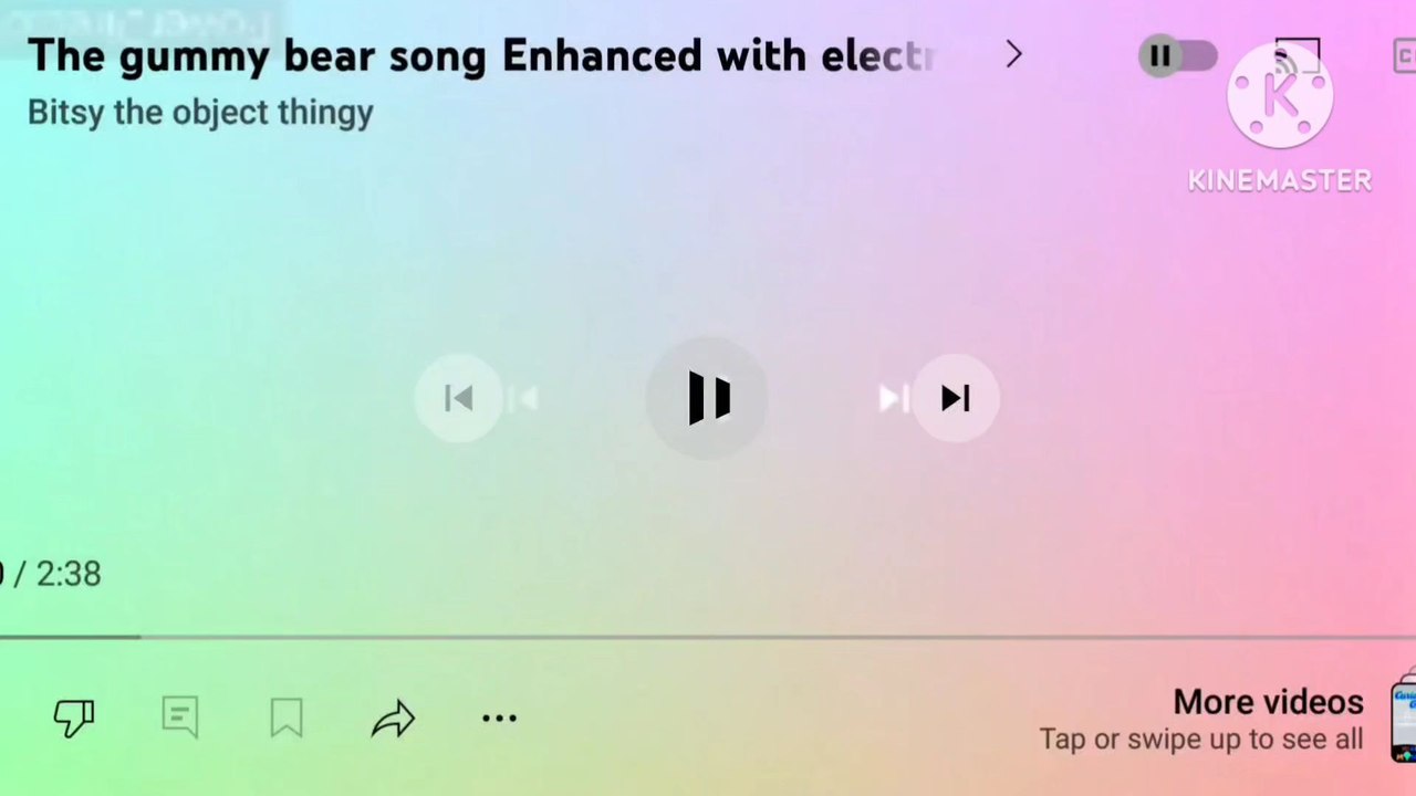Gummy Bear Song Enhanced with Electronic Sounds in DMA squared in G Major