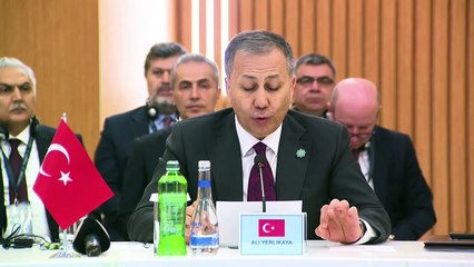 İçişleri Bakanı Ali Yerlikaya: Türk Devletleri Teşkilatı İçişleri Bakanları 2. Toplantısını gerçekleştiriyoruz.