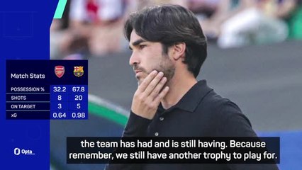 Barcelona coach Romeu defensive after shock Champions League final loss