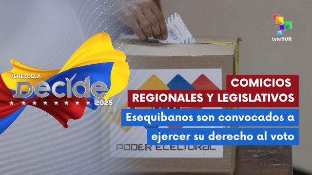 CNE habilita centros de votación en la Guayana Esequiba