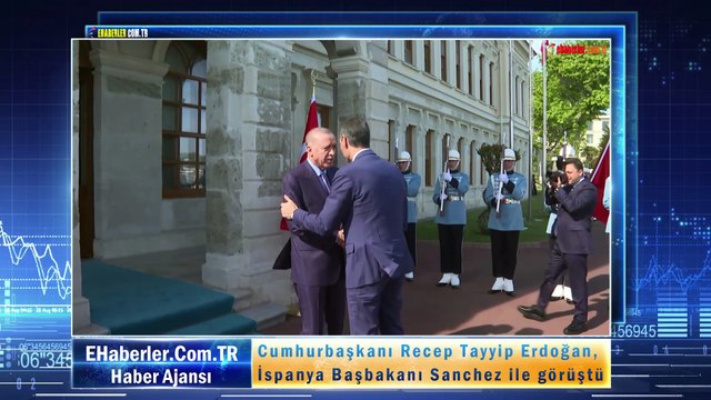 Cumhurbaşkanı Erdoğan, İspanya Başbakanı Sanchez ile görüştü