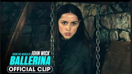 From the World of John Wick: Ballerina | Official Clip 'Out Of Bullets' - Ana de Armas