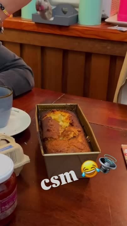 Woman Attempts To Cut Cake, But Finds It Too Hard To Slice Easily