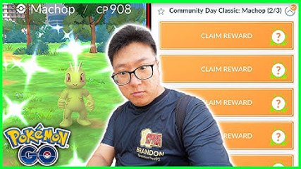 Machop Community Day Classic is SOOOOOO… - Pokemon GO