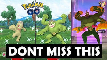 MACHOP COMMUNITY DAY + GMAX MACHAMP TIPS & TRICKS in Pokémon GO! | May 24 - 25