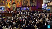 Noboa se posesiona en Ecuador con escasa presencia de líderes internacionales