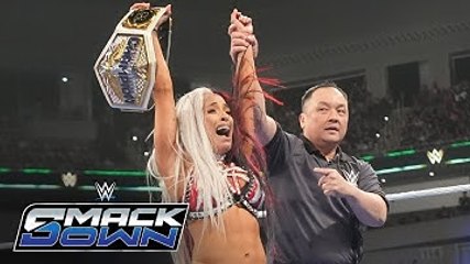Zelina Vega becomes the NEW Women's United States Champion: SmackDown highlights, April 25, 2025