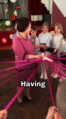 They were smiling… until the teacher cut the ribbons 😢🎀 #shorts_1080p