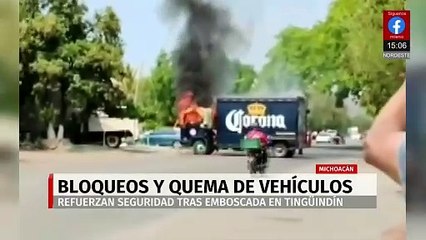 En Michoacán, dos policías pierden la vida tras emboscada