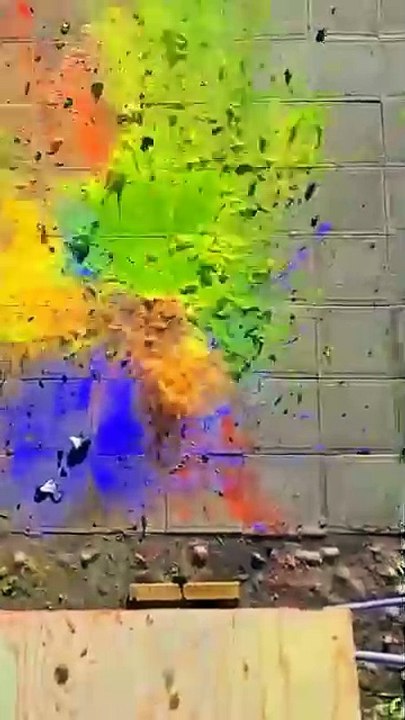 Throwing Bottle On Stairs | Crushing crunchy  & soft things | Glass bottle breaking