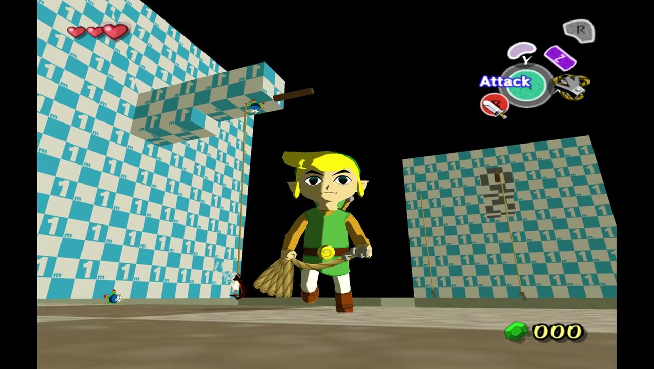 Wind Waker. I_TestR Kui or floating wooden pole things fixed